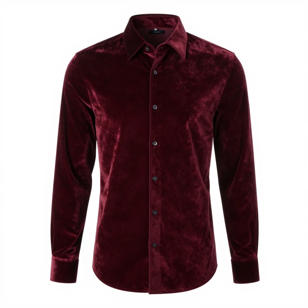 Velvet Dress Shirt