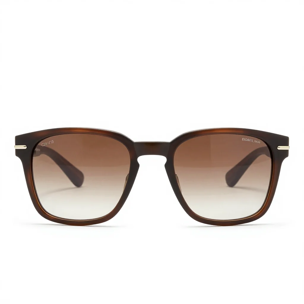 Aviator Frame with Matte Brown Finish