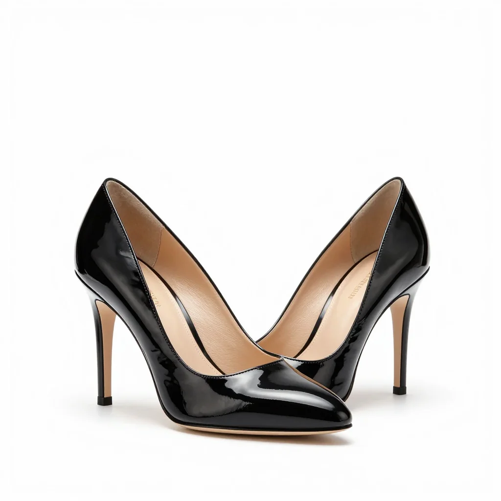 Lila Patent Heel