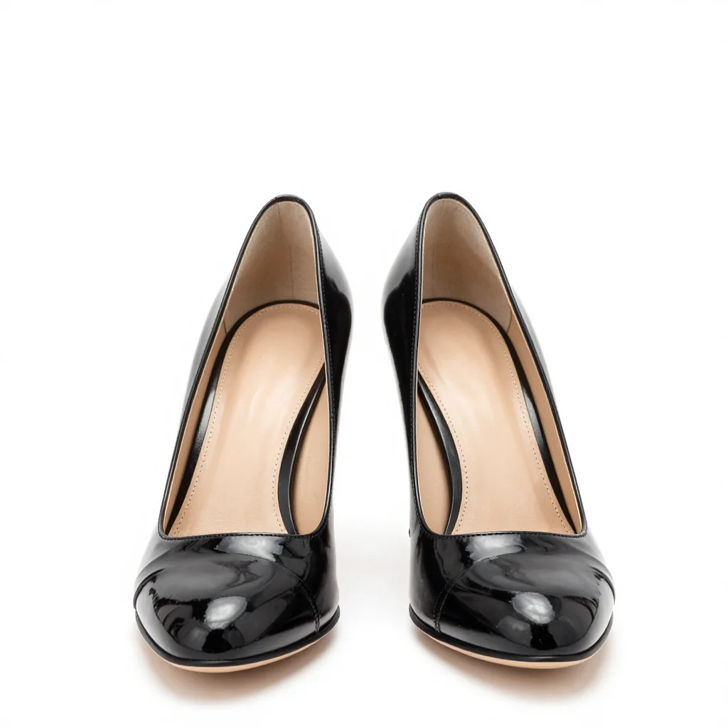 Elena Patent Pump - Timeless Style for Office Wear with Moderate Heel