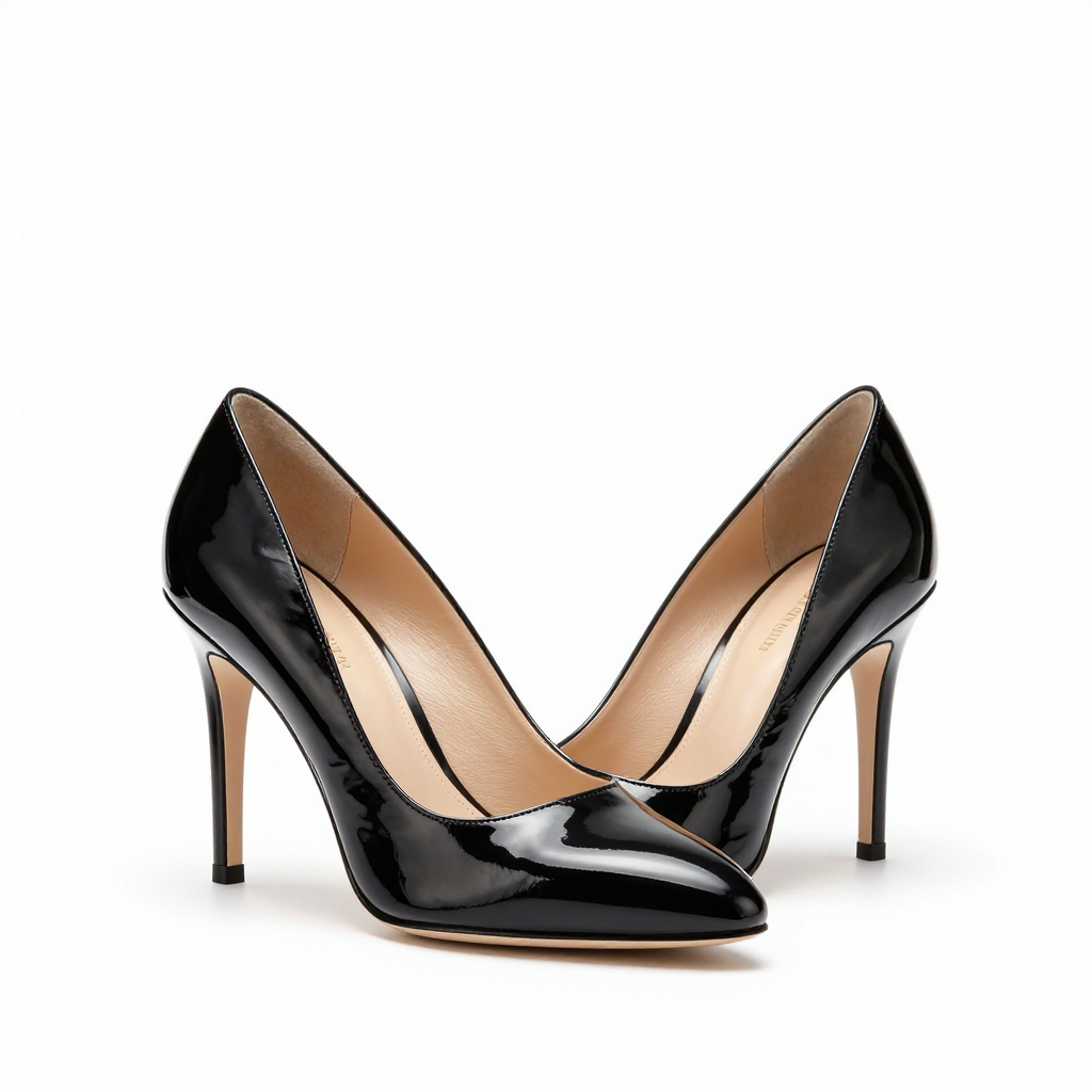 Lila Patent Heel
