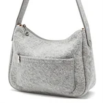 Monogrammed Leather Tote - 6