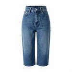 Classic Light Blue Denim Shorts - 2