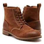 Rustic Trail Canvas Boots - 3