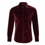 Velvet Dress Shirt - 2