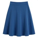 Blue Midi Skirt - 3