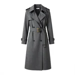 Silkstone Trench Coat for Urban Sophistication and Rain Protection - 3