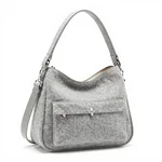 Monogrammed Leather Tote - 12
