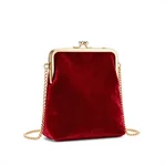 Cognac Suede Hobo Bag - 9