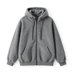 Fleece Hoodie Jacket - 4