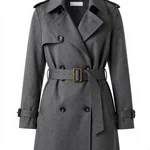 Silkstone Trench Coat for Urban Sophistication and Rain Protection - 5