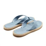 Riviera Canvas Flip Flop - Lightweight Breathable Sandal for Casual Wear - 5